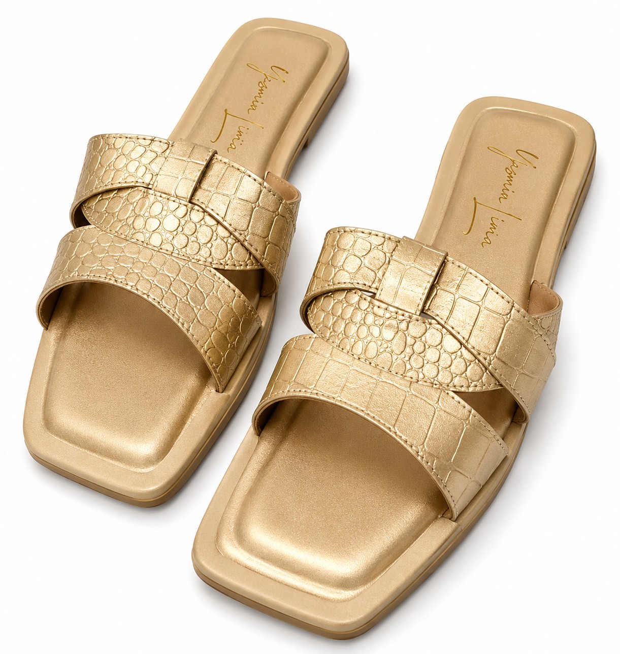 Sandalia Zara Dorado